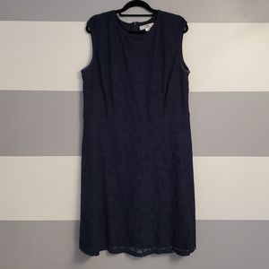 Navy 22W Dress